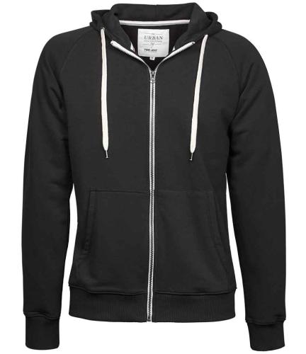 Tee Jays Urban Zip Hoodie - BLK - 3XL